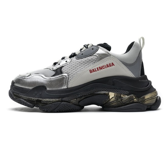balenciaga Triple S Silver Black