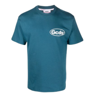 GCDS Oil Blue  T-shirt