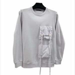 Louis Vuitton White Pocket Hoodie