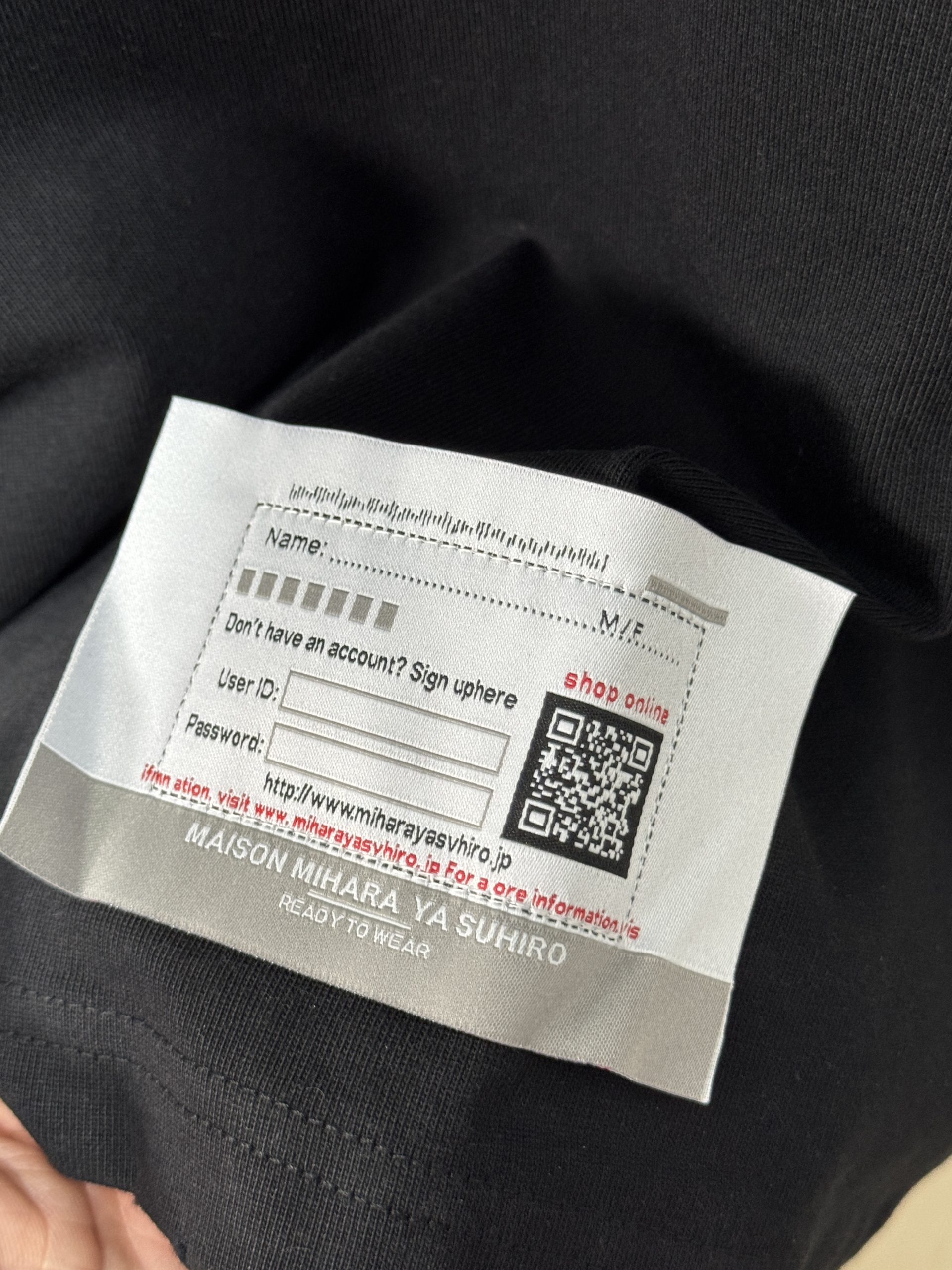 Maison MIHARA YASUHIRO T-shirt – תמונה 4