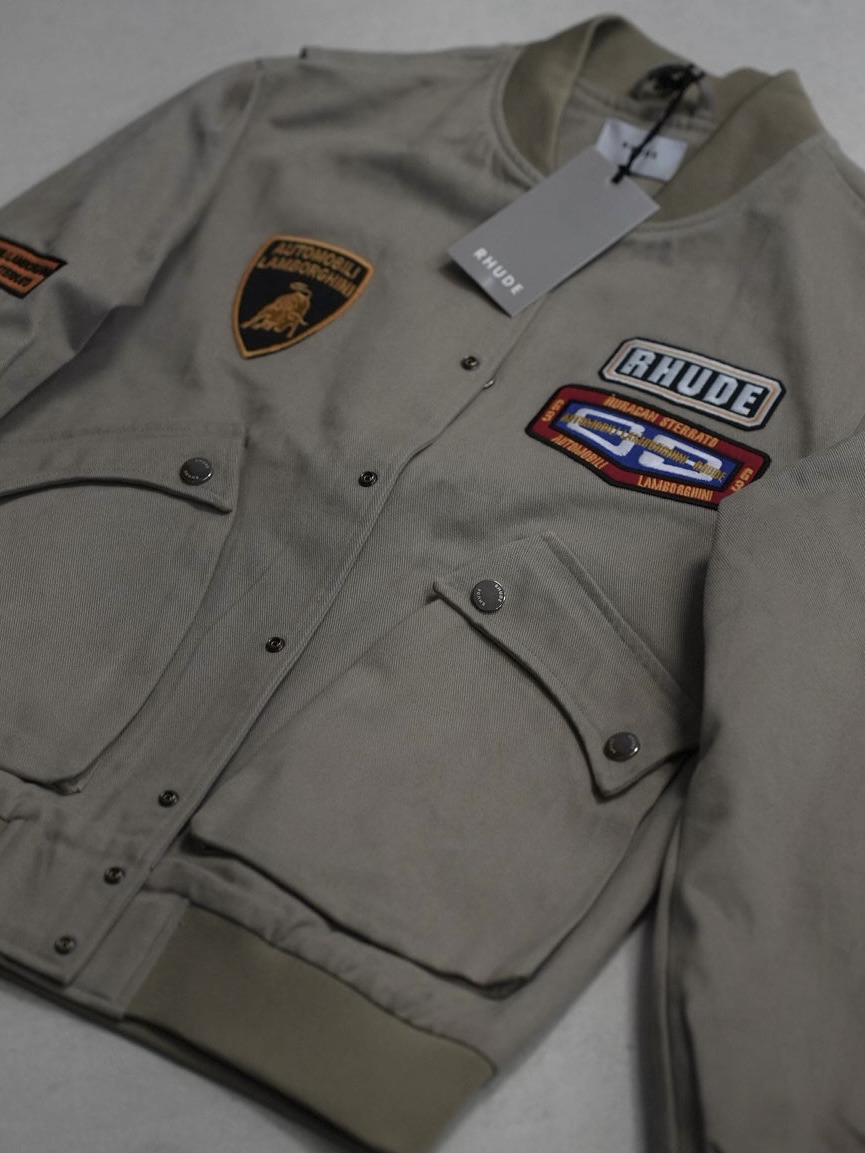 rhude x lamborghini jacket – תמונה 5