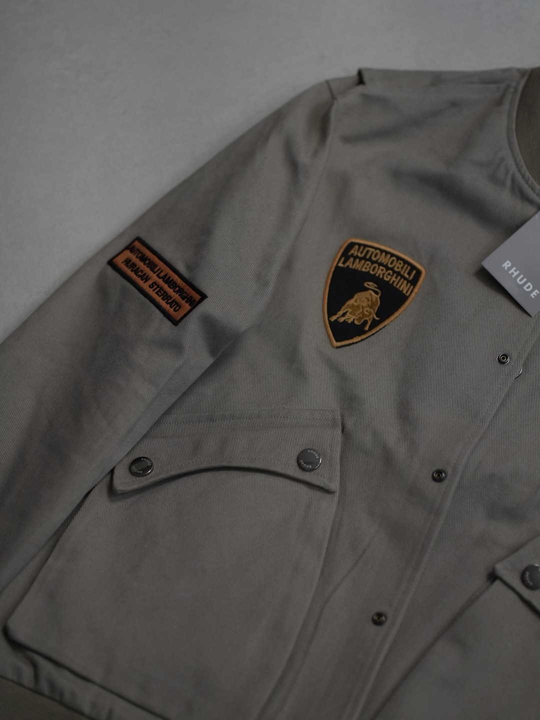 rhude x lamborghini jacket – תמונה 4