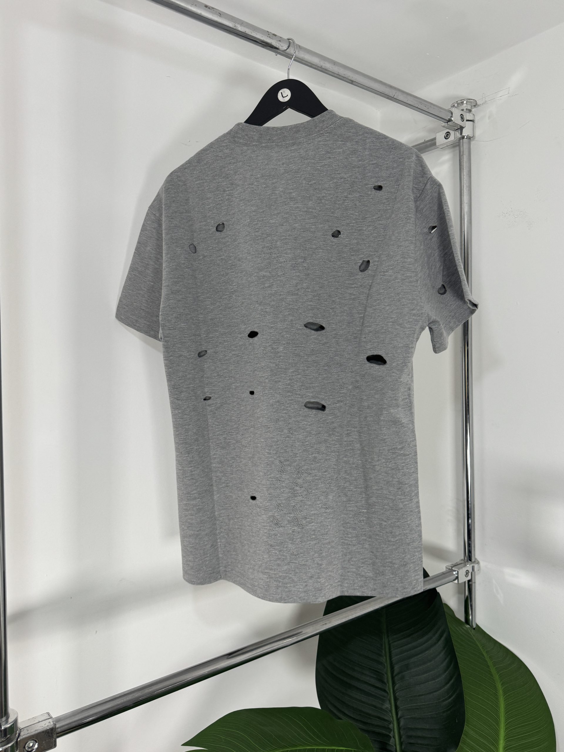 Balenciaga Grey T-shirt – תמונה 3