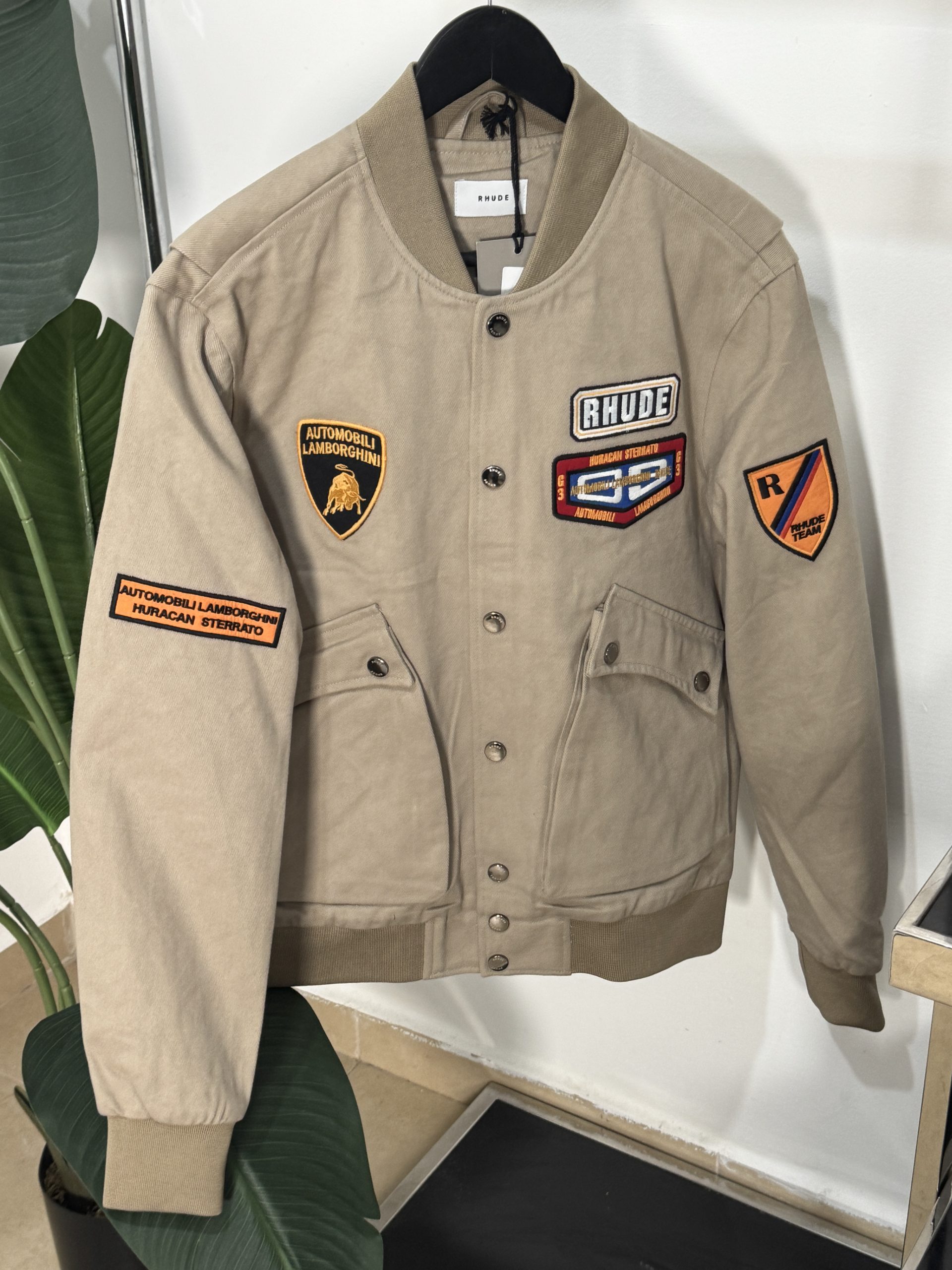 rhude x lamborghini jacket – תמונה 15