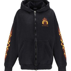 Balenciaga Zip Up Hoodie
